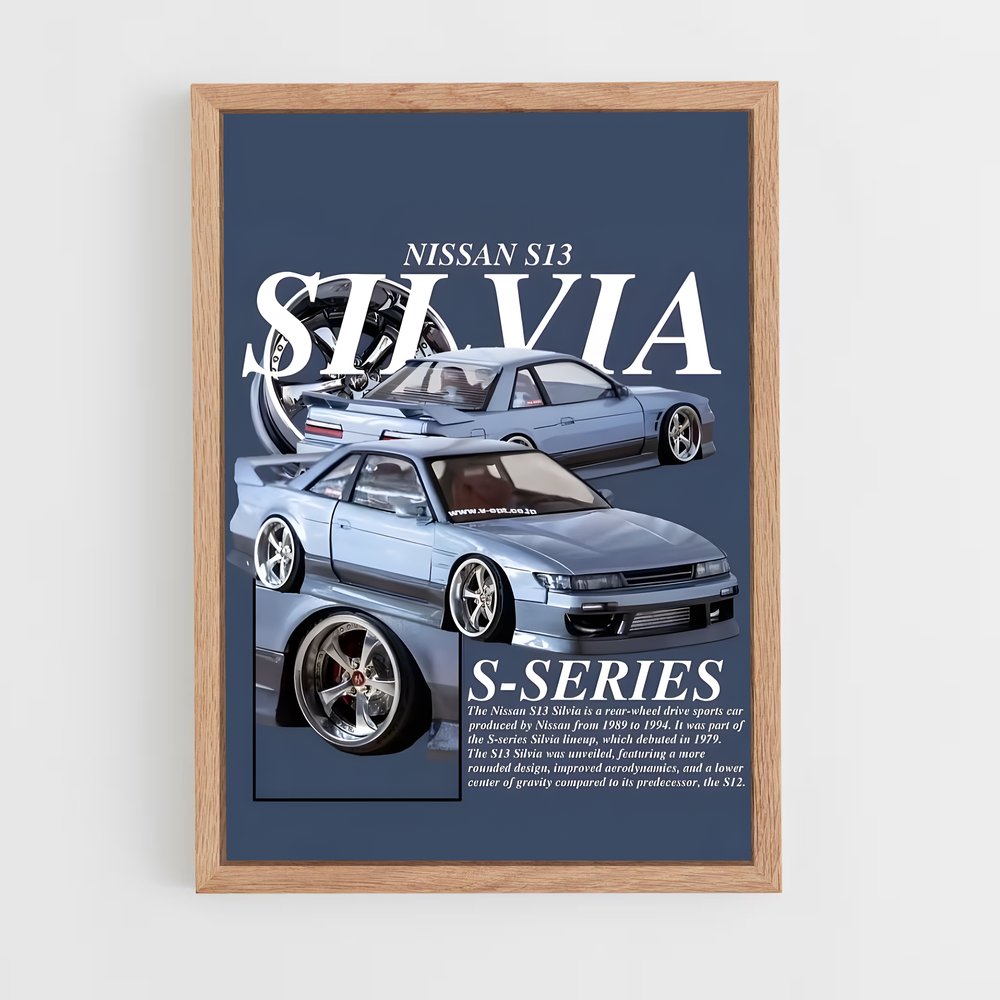 Poster Silvia Legends – affiche Nissan (vue 4)